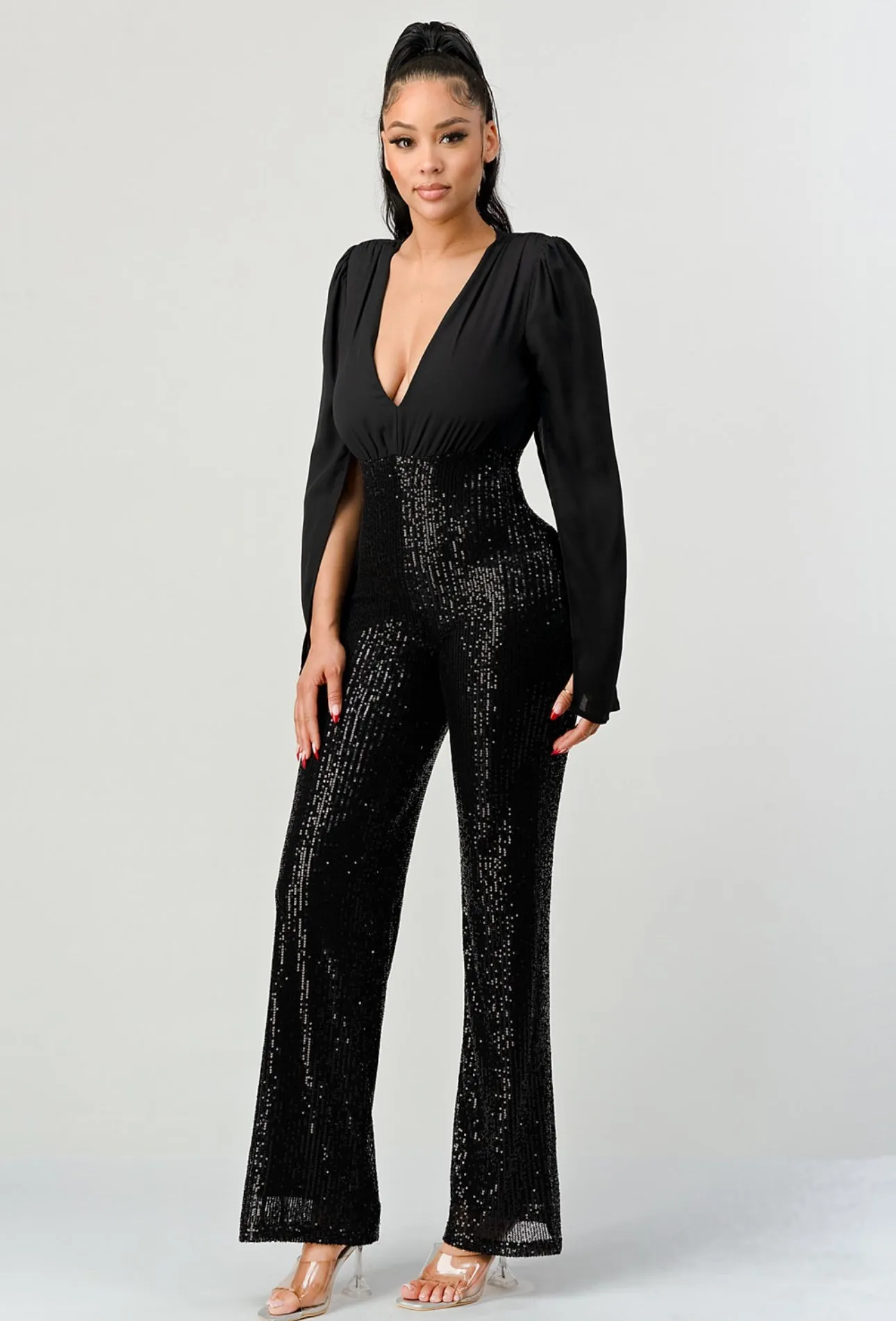 Lexi Sequin Jumpsuit