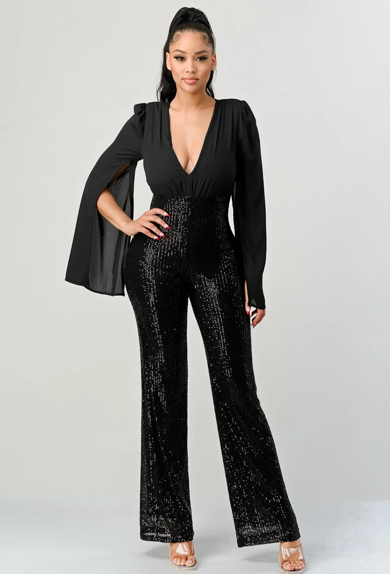 Lexi Sequin Jumpsuit