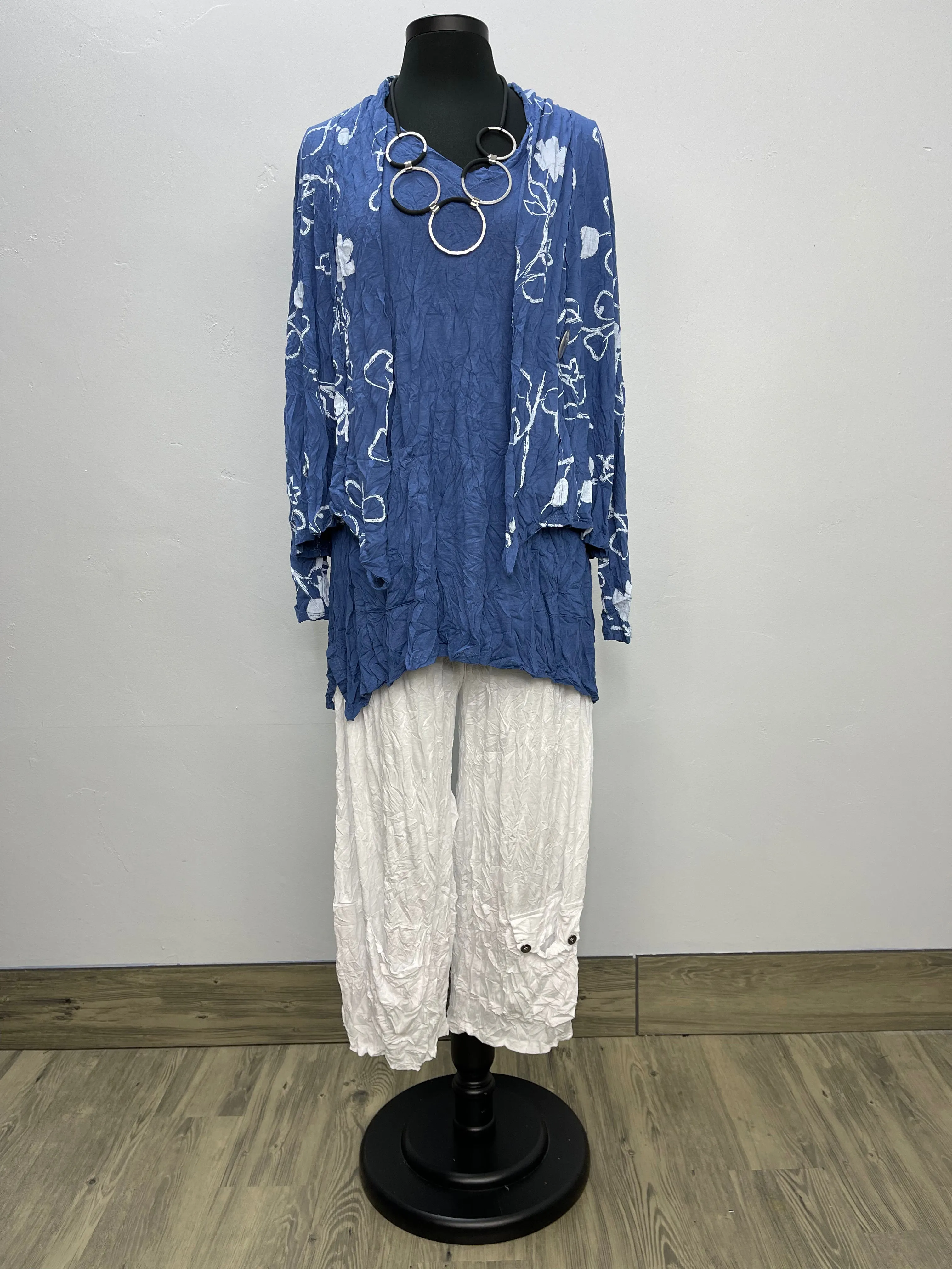 Liloude Two Pocket Tunic - Admiral