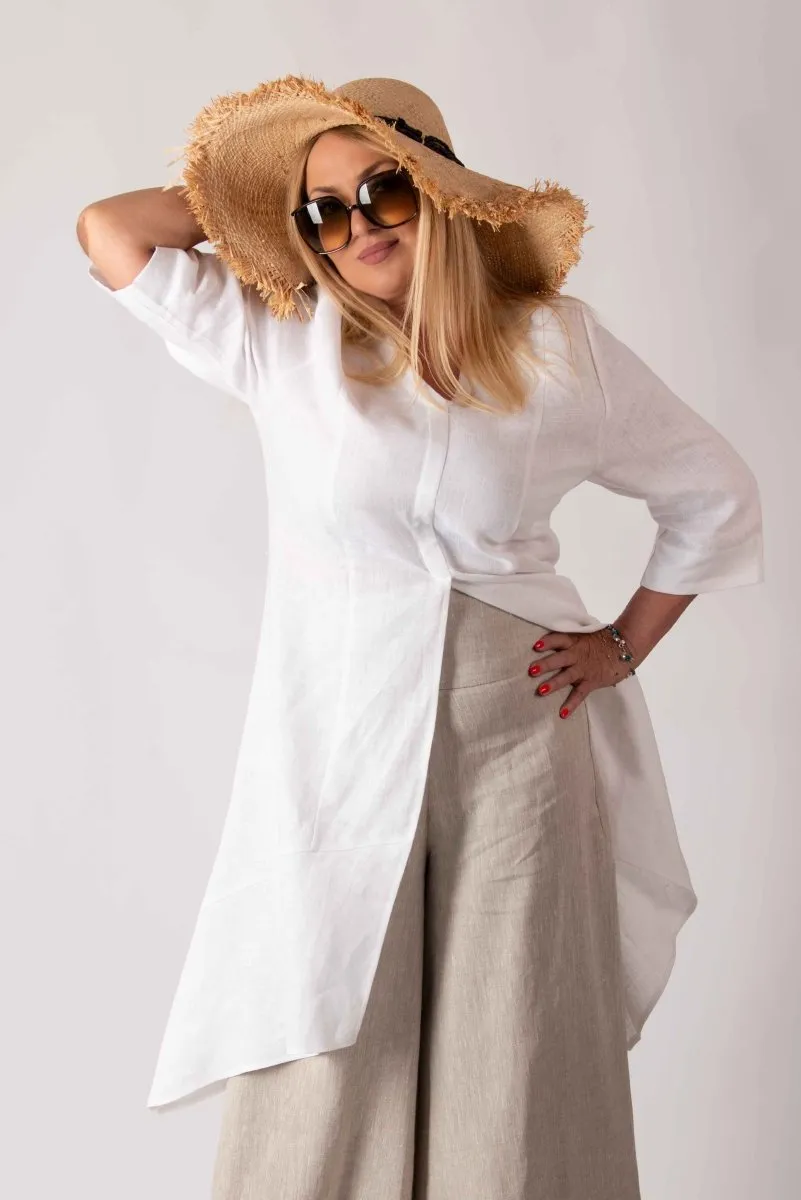 Long Linen Tunic EFFE