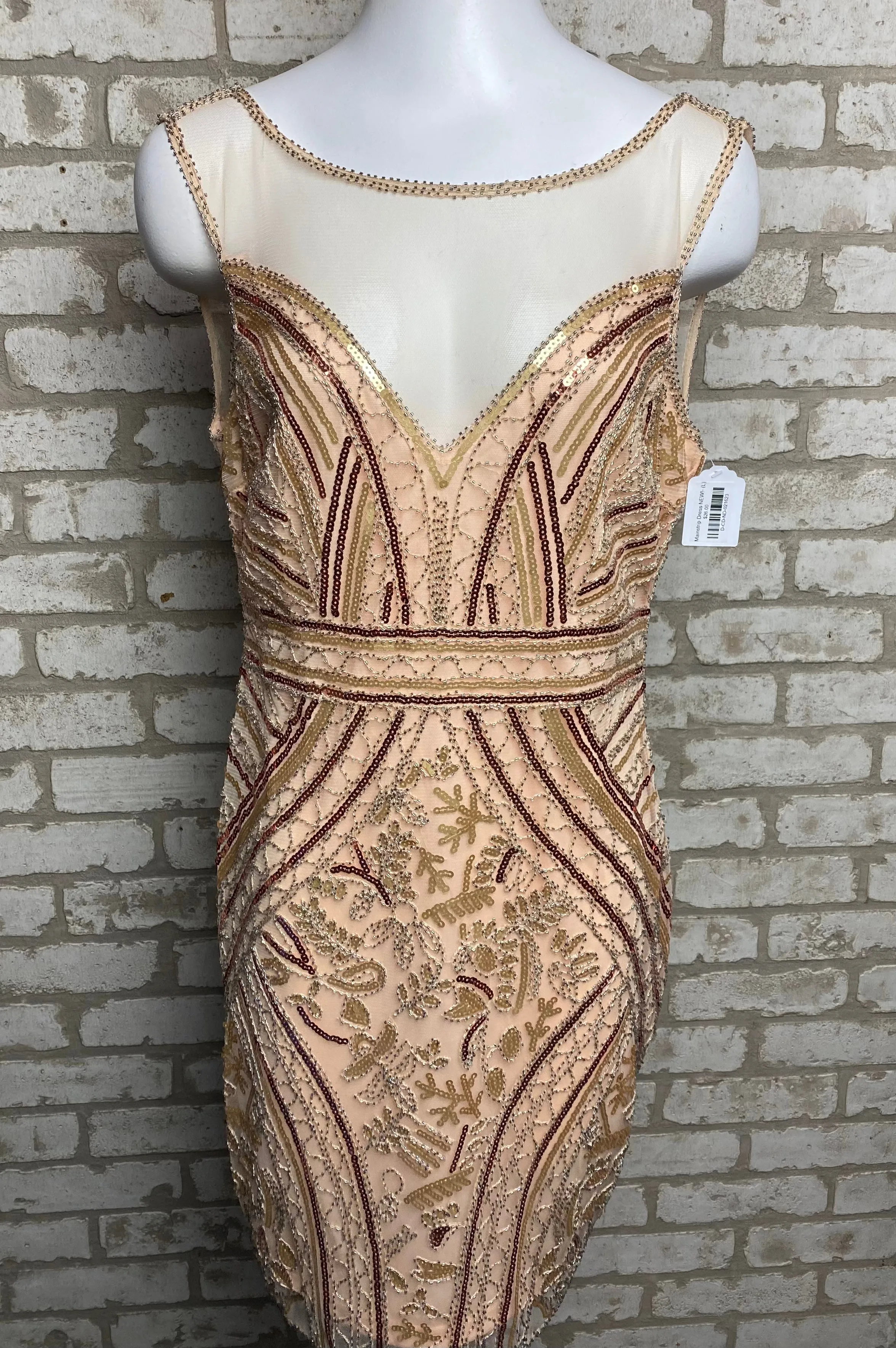 Mainstrip Dress NEW!- (L)