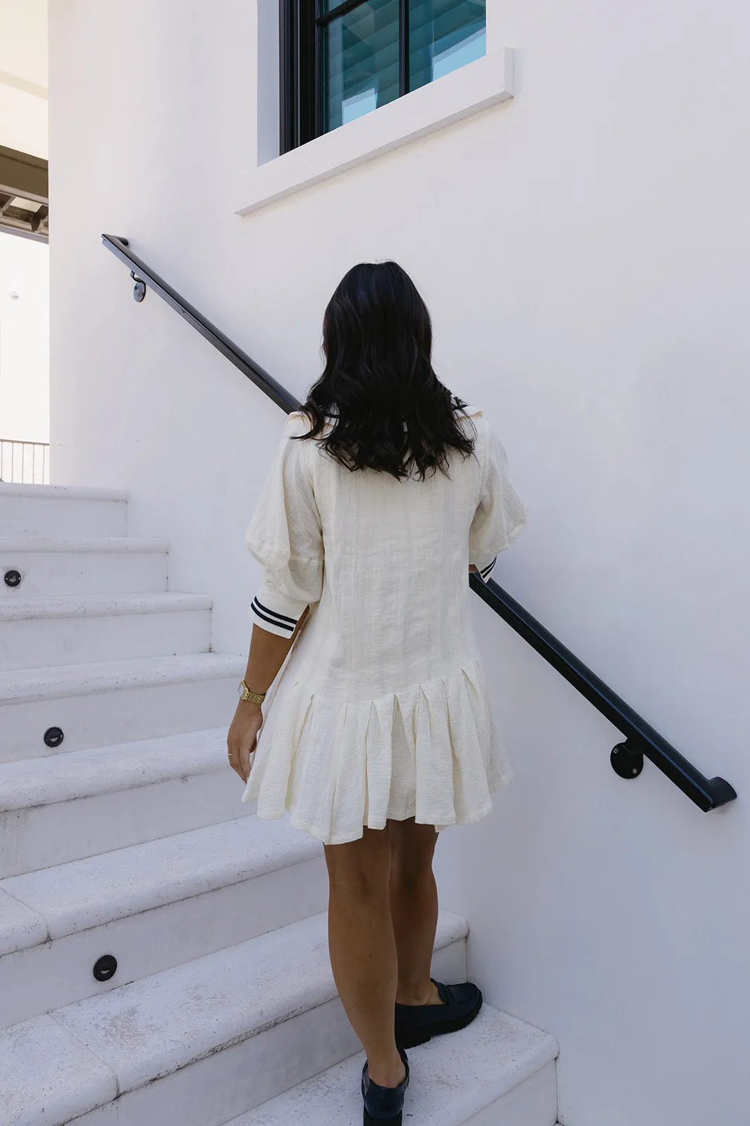 Makayla Mini Dress - Natural
