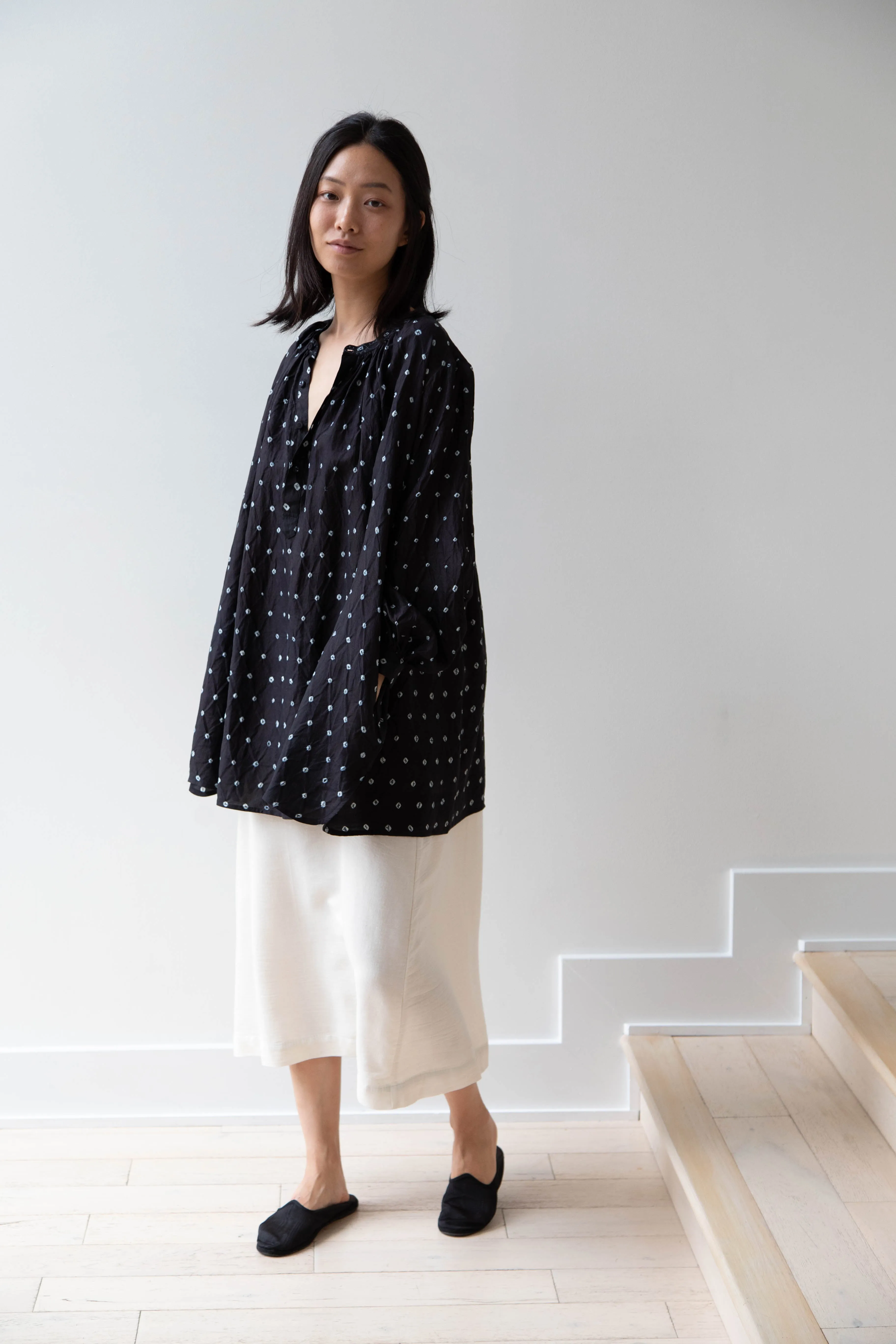 Maku | Colette Tunic in Bandhani Silk