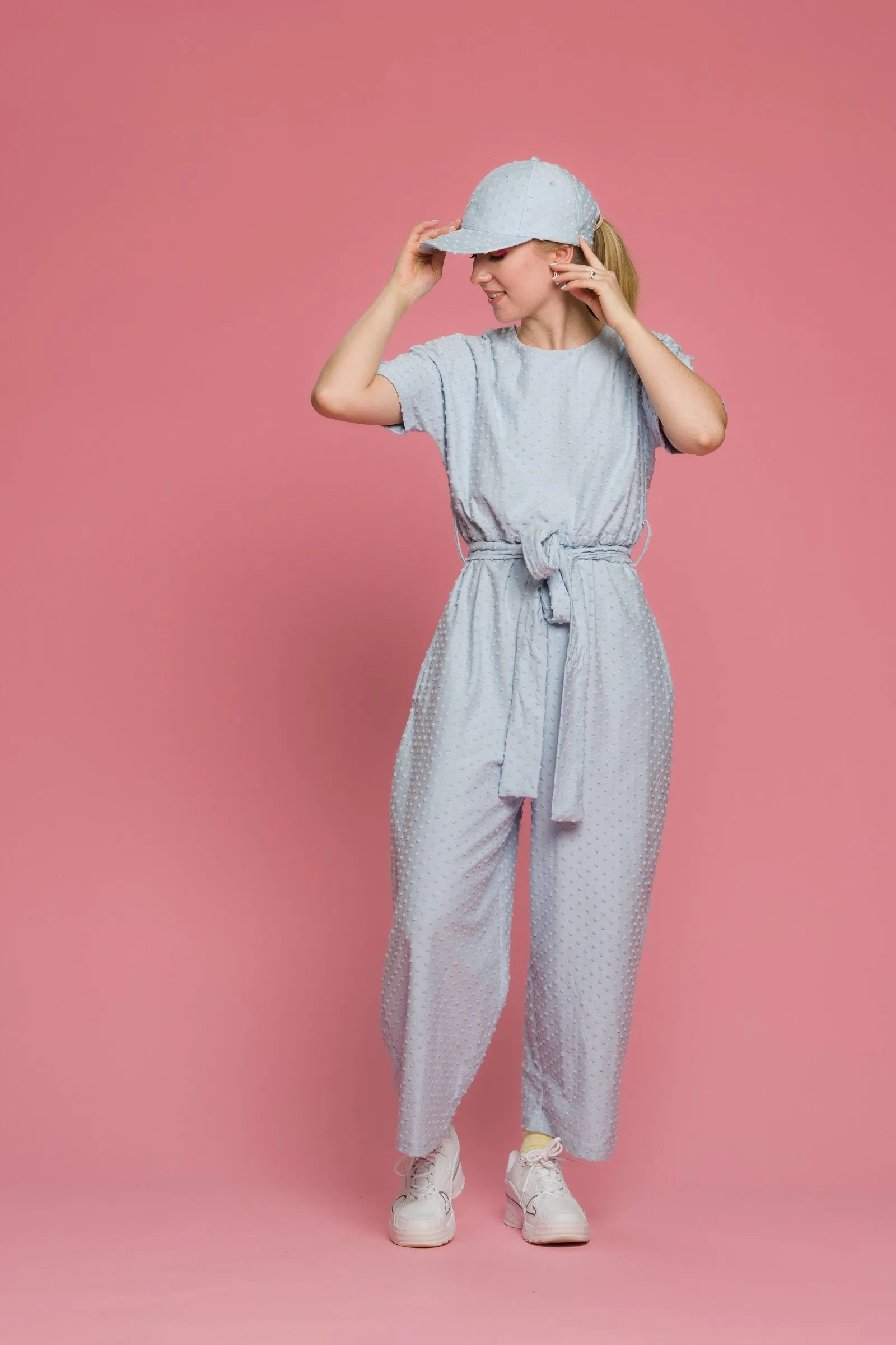 Manuela Jumpsuit Blue Dot