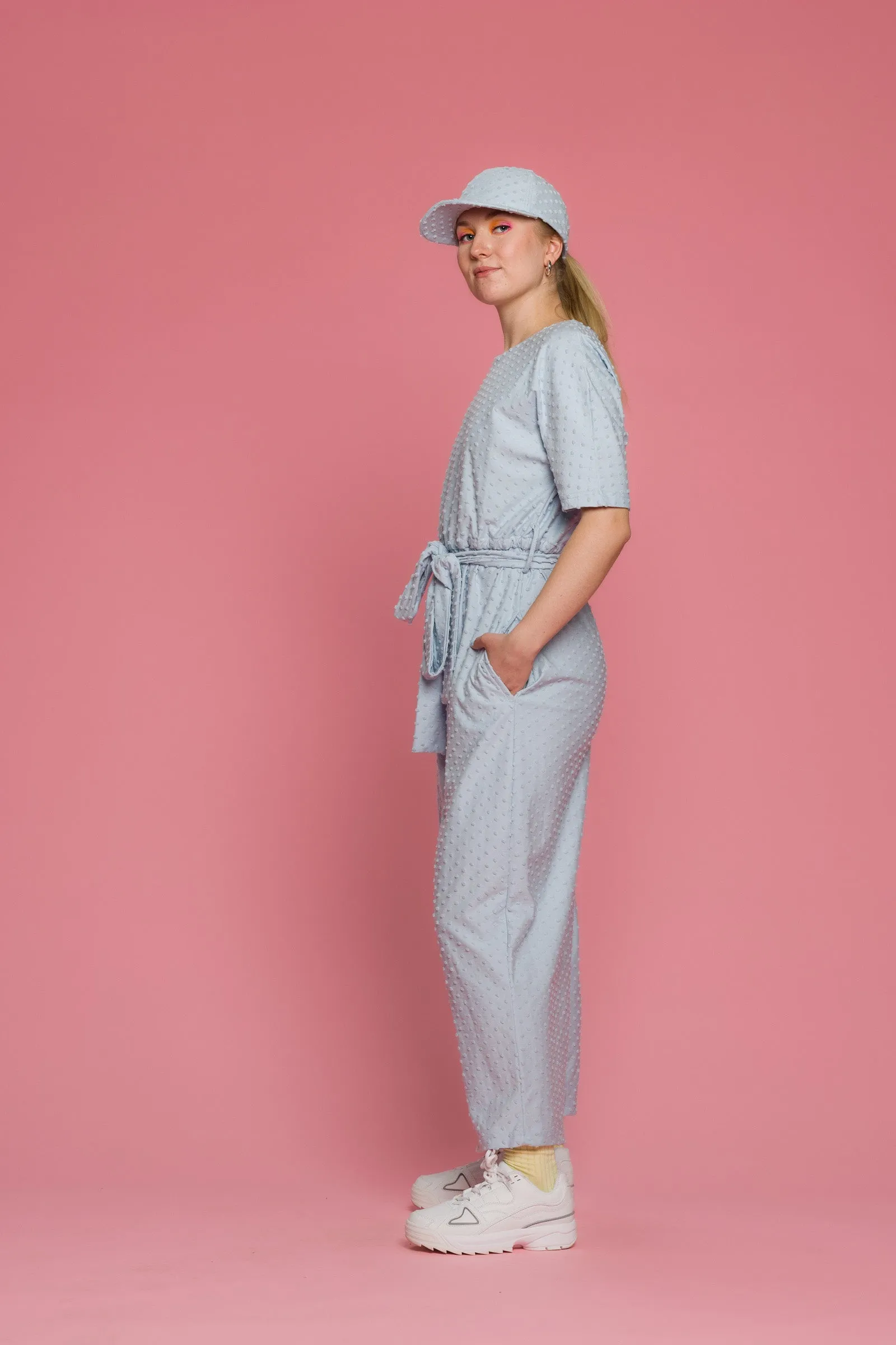 Manuela Jumpsuit Blue Dot