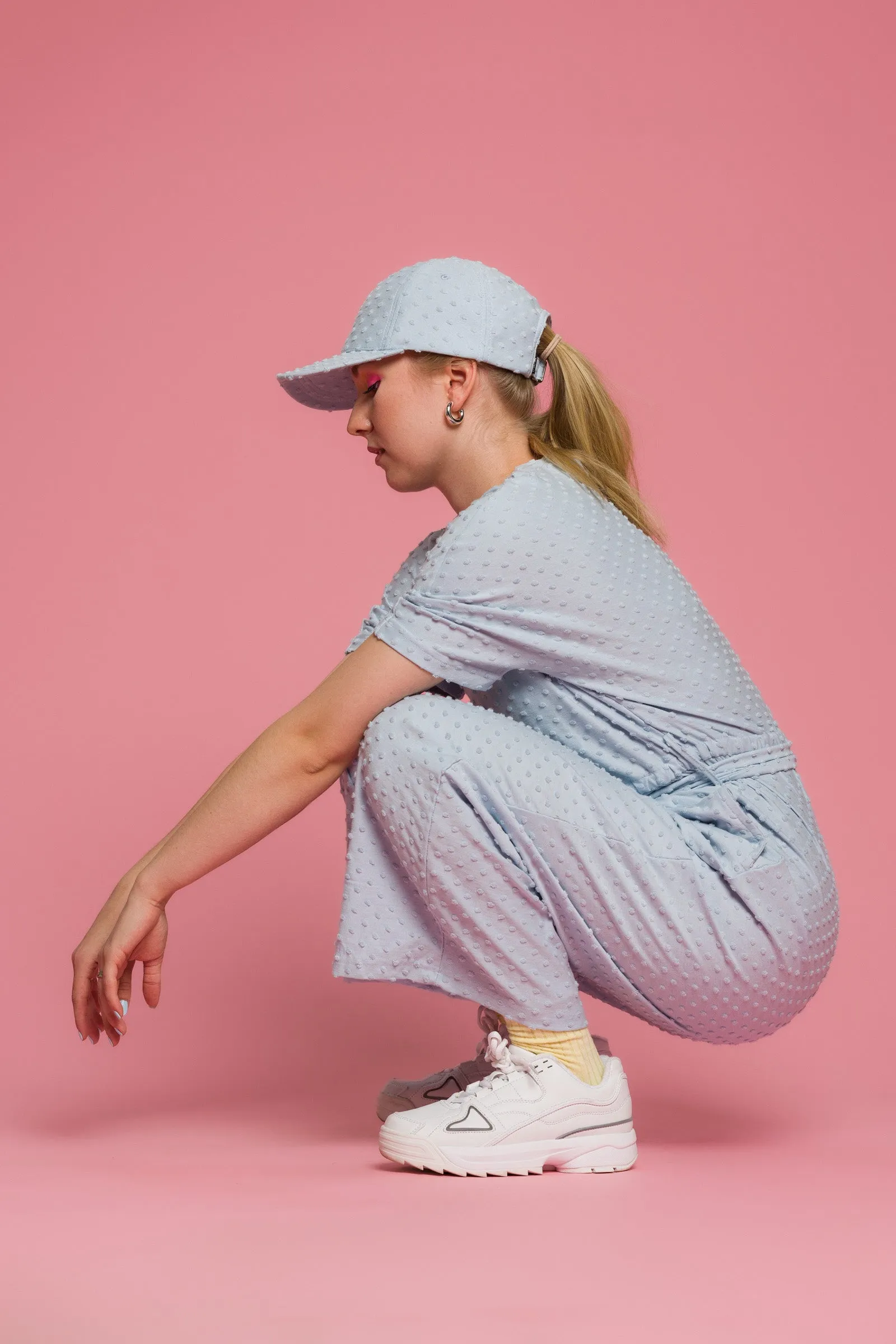 Manuela Jumpsuit Blue Dot