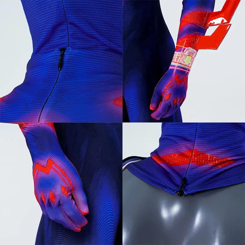 Marvel Spider-Man: Across The Spider-Verse Miguel O'Hara Spider-Man 2099 Cosplay Costume