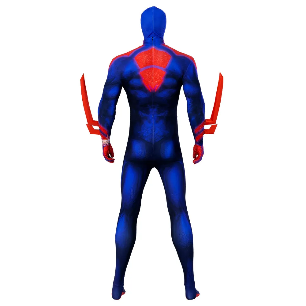 Marvel Spider-Man: Across The Spider-Verse Miguel O'Hara Spider-Man 2099 Cosplay Costume