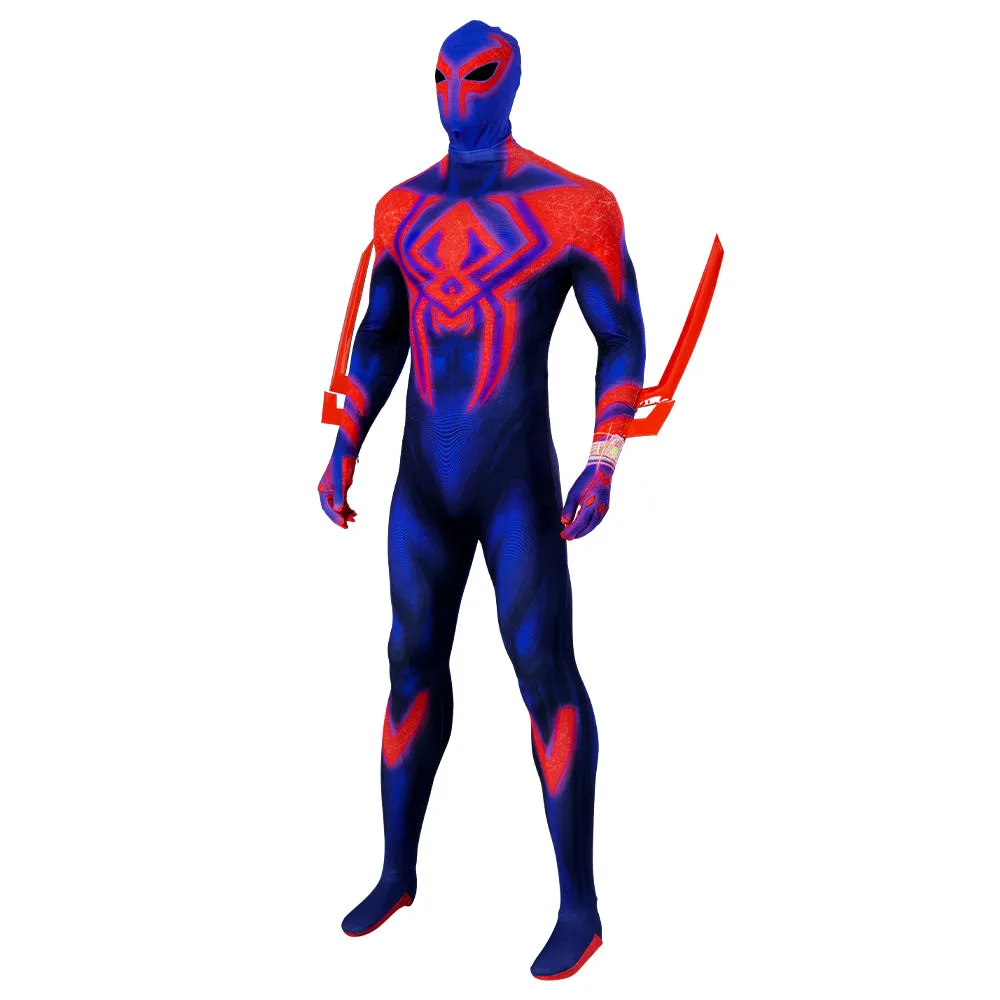 Marvel Spider-Man: Across The Spider-Verse Miguel O'Hara Spider-Man 2099 Cosplay Costume
