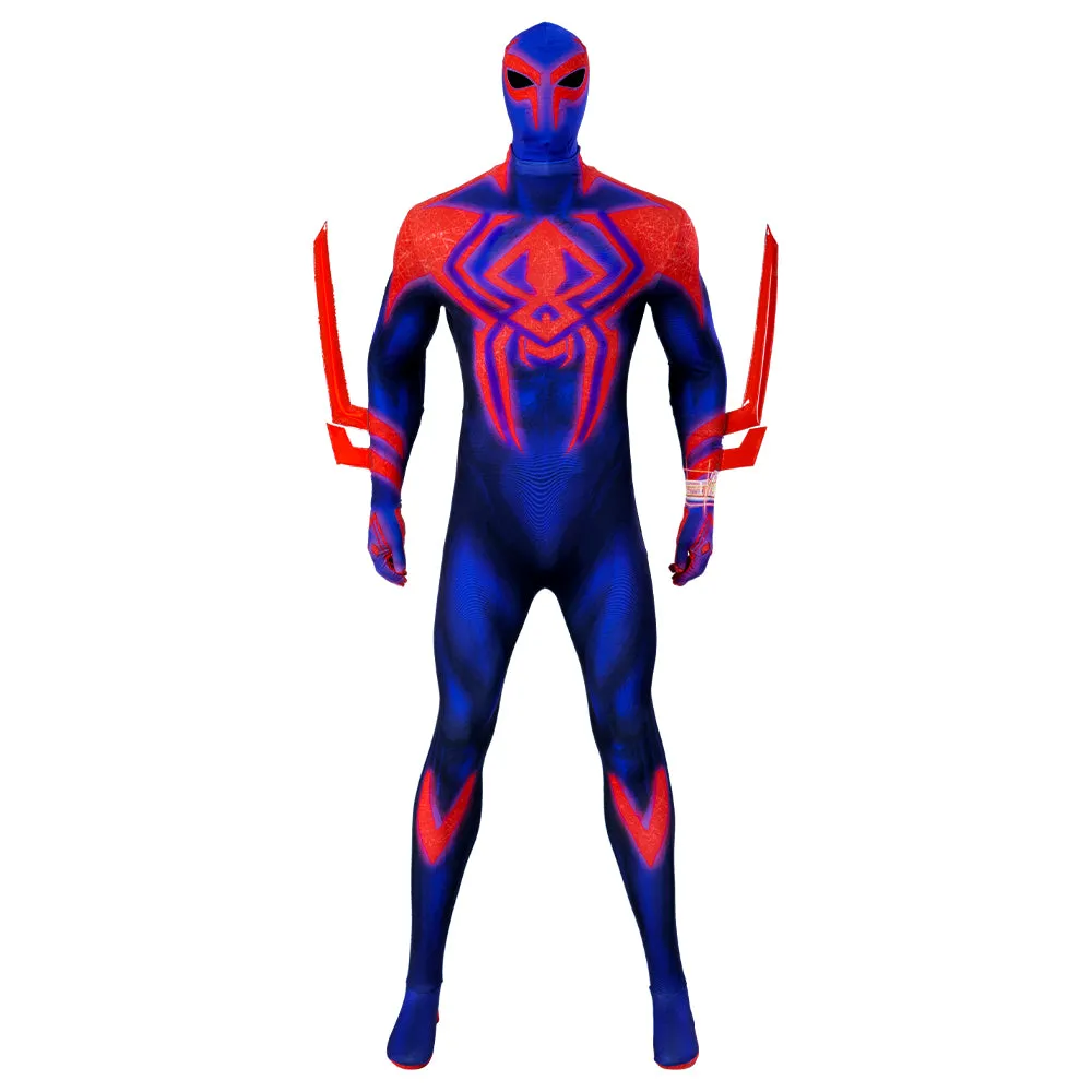 Marvel Spider-Man: Across The Spider-Verse Miguel O'Hara Spider-Man 2099 Cosplay Costume