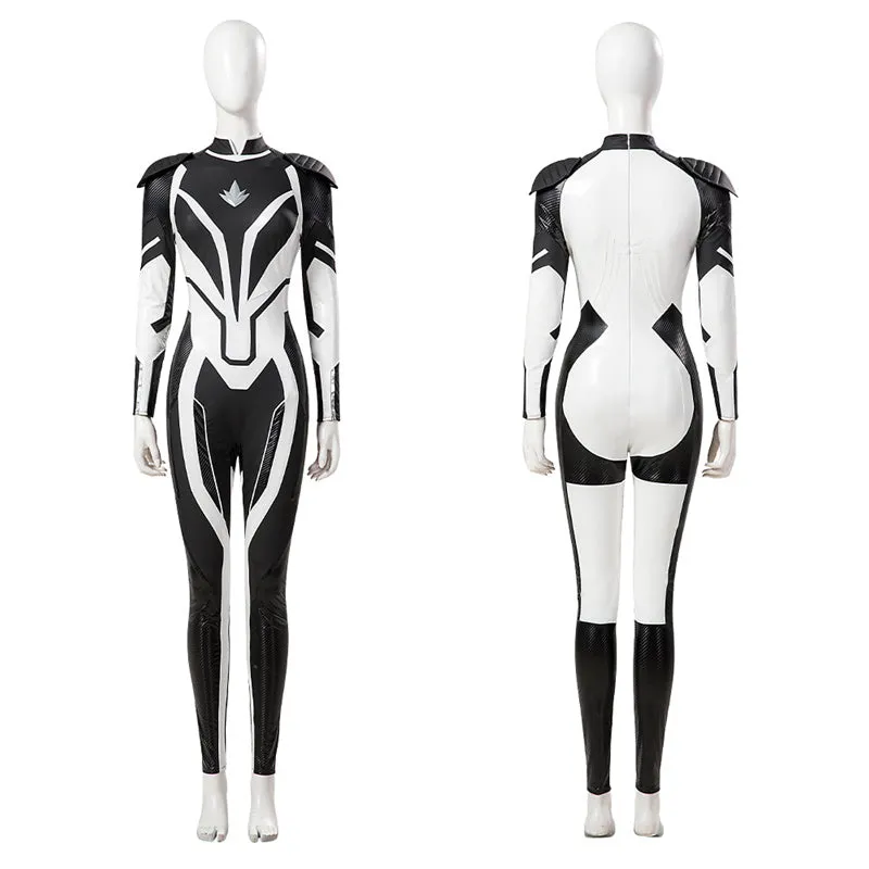 Monica Rambeau Cosplay Costume Superhero Captain Spectrum Halloween Outfit