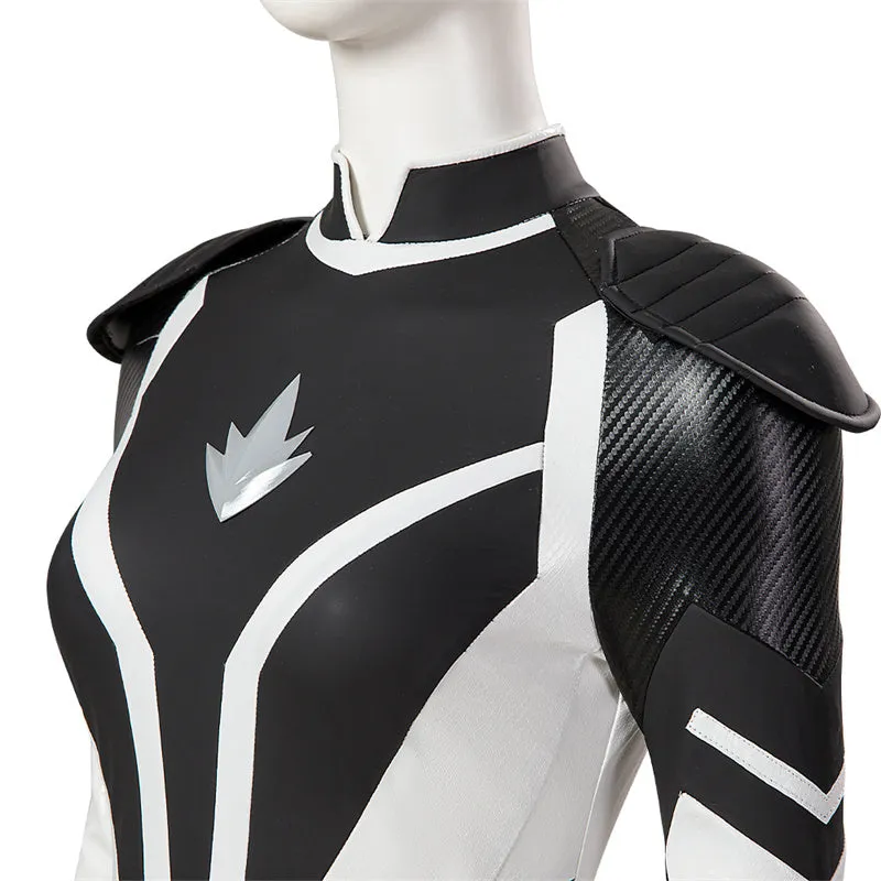 Monica Rambeau Cosplay Costume Superhero Captain Spectrum Halloween Outfit