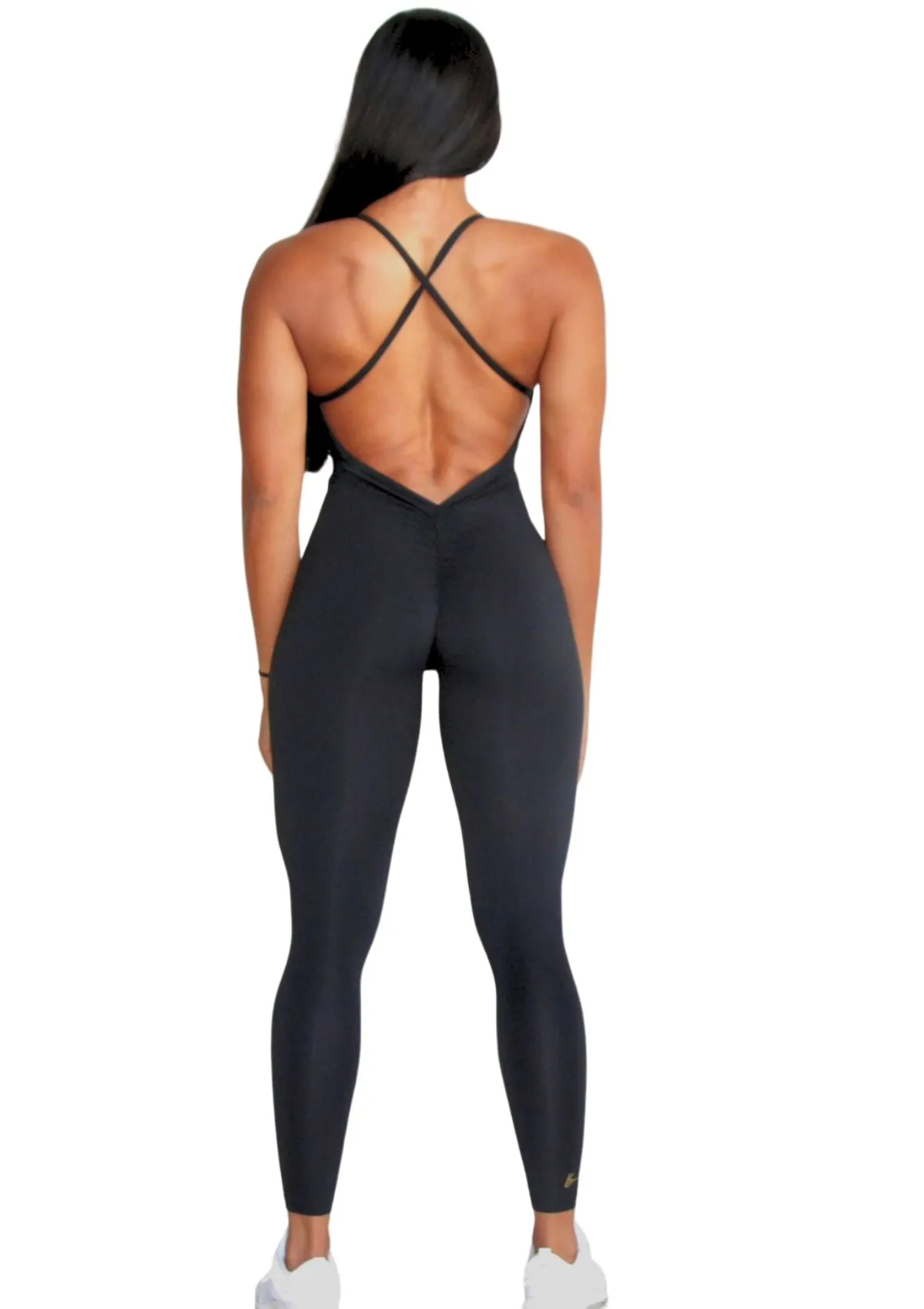 Noir Heartbreaker Jumpsuit Long - Black