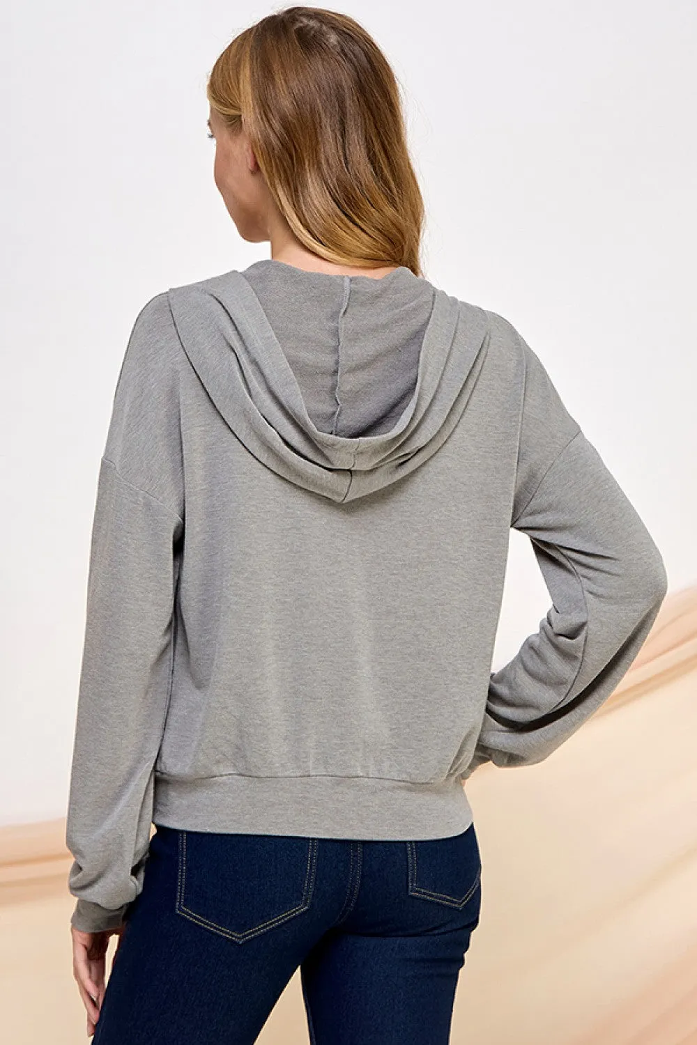 Peyton Zip Sweatshirt, Final SALE