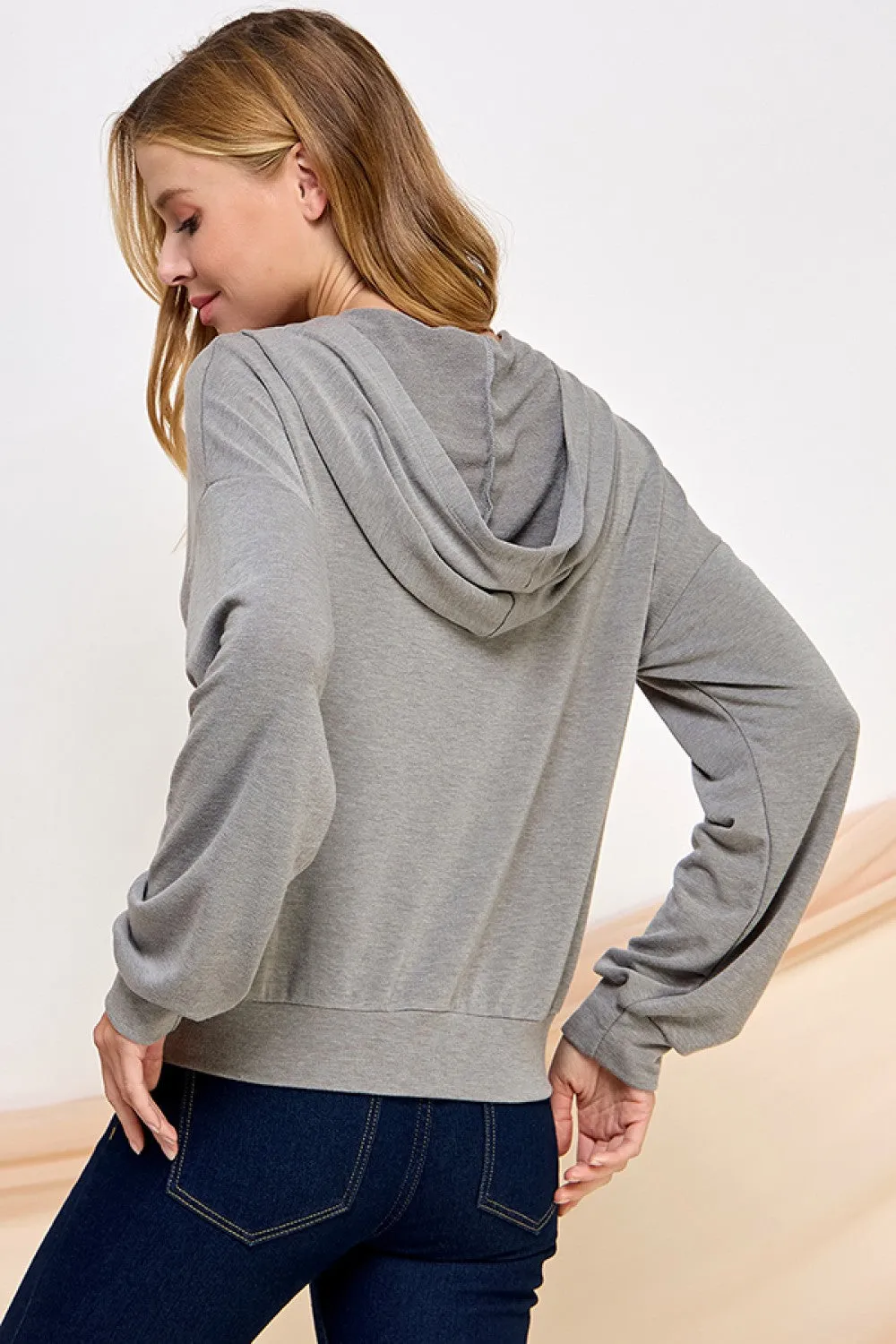 Peyton Zip Sweatshirt, Final SALE