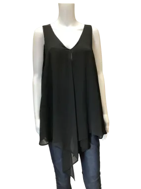 Picadilly Tunic Black Top  Size: L  With Tags