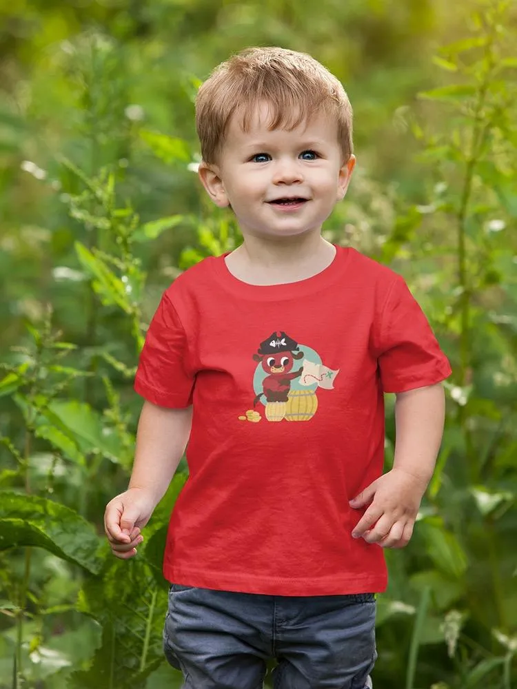 Pirate Dog With A Treasure Map Bodysuit -Image by Shutterstock