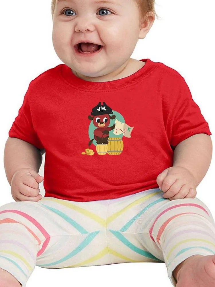 Pirate Dog With A Treasure Map Bodysuit -Image by Shutterstock