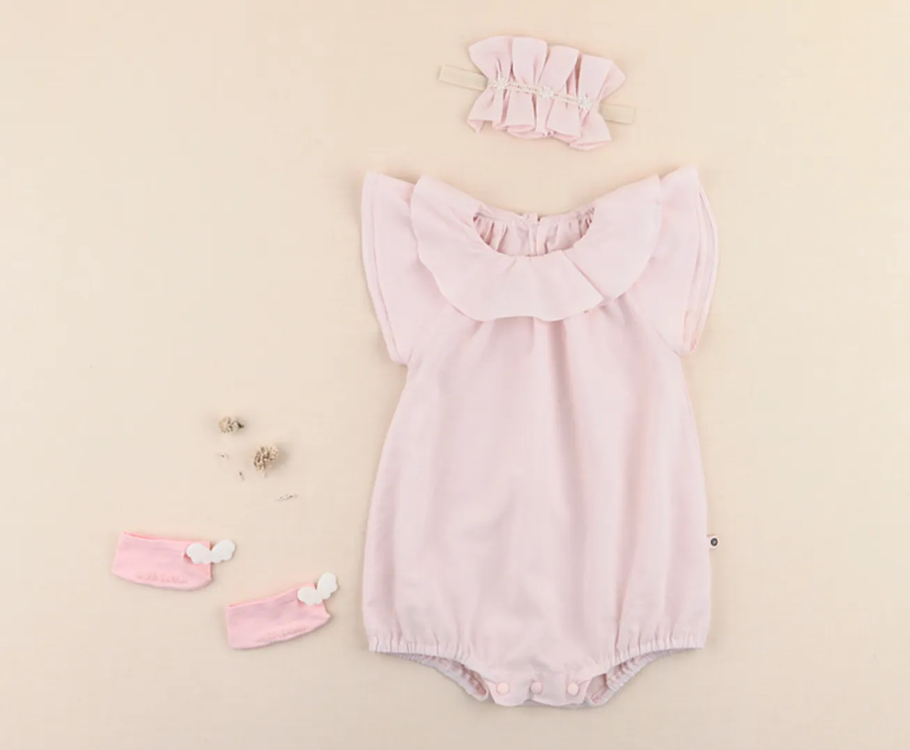 Poppy Petal Romper