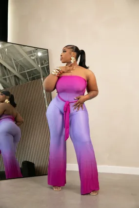 Prefect View Jumpsuit- Fuchsia