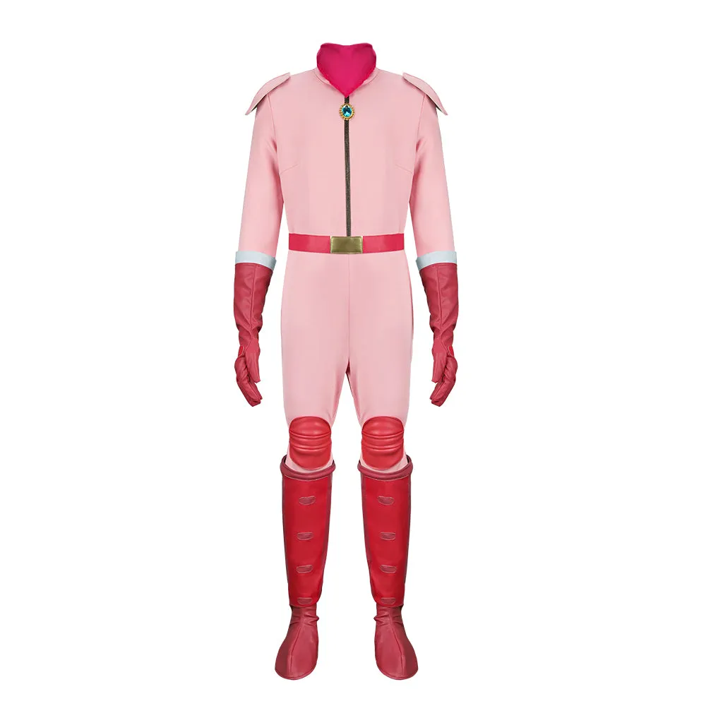 Princess Peach Racing Costume Cosplay for Kids The Super Mario Bros. Movie (Ready to Ship)
