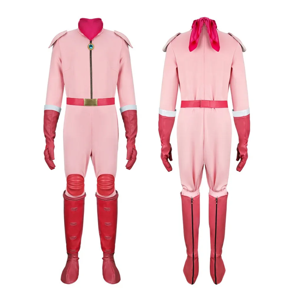 Princess Peach Racing Costume Cosplay for Kids The Super Mario Bros. Movie (Ready to Ship)