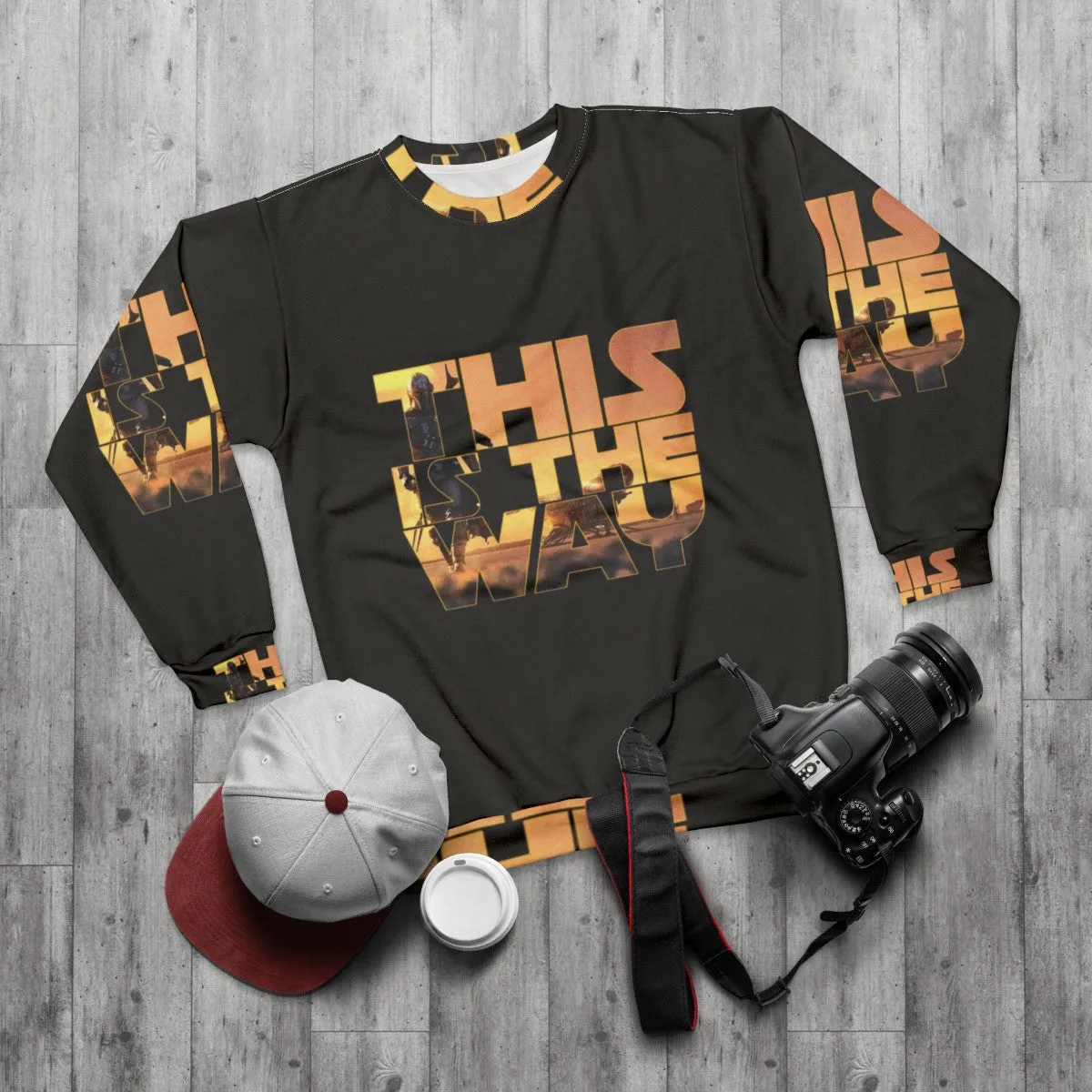 "This Is The Way" Mandalorian Inspired Sci-Fi Sweatshirt
