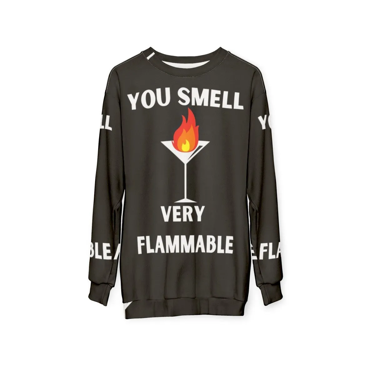 "You Smell Very Flammable" David Rose Quote Schitt's Creek Sweatshirt