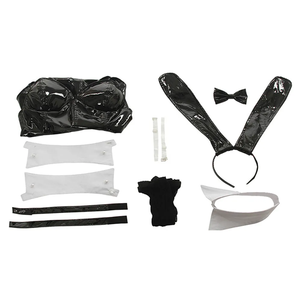 Rascal Does Not Dream of Bunny Girl Senpai-Sakurajima Mai Bunny Girl Jumpsuit Outfits Halloween Carnival Suit Cosplay Costume