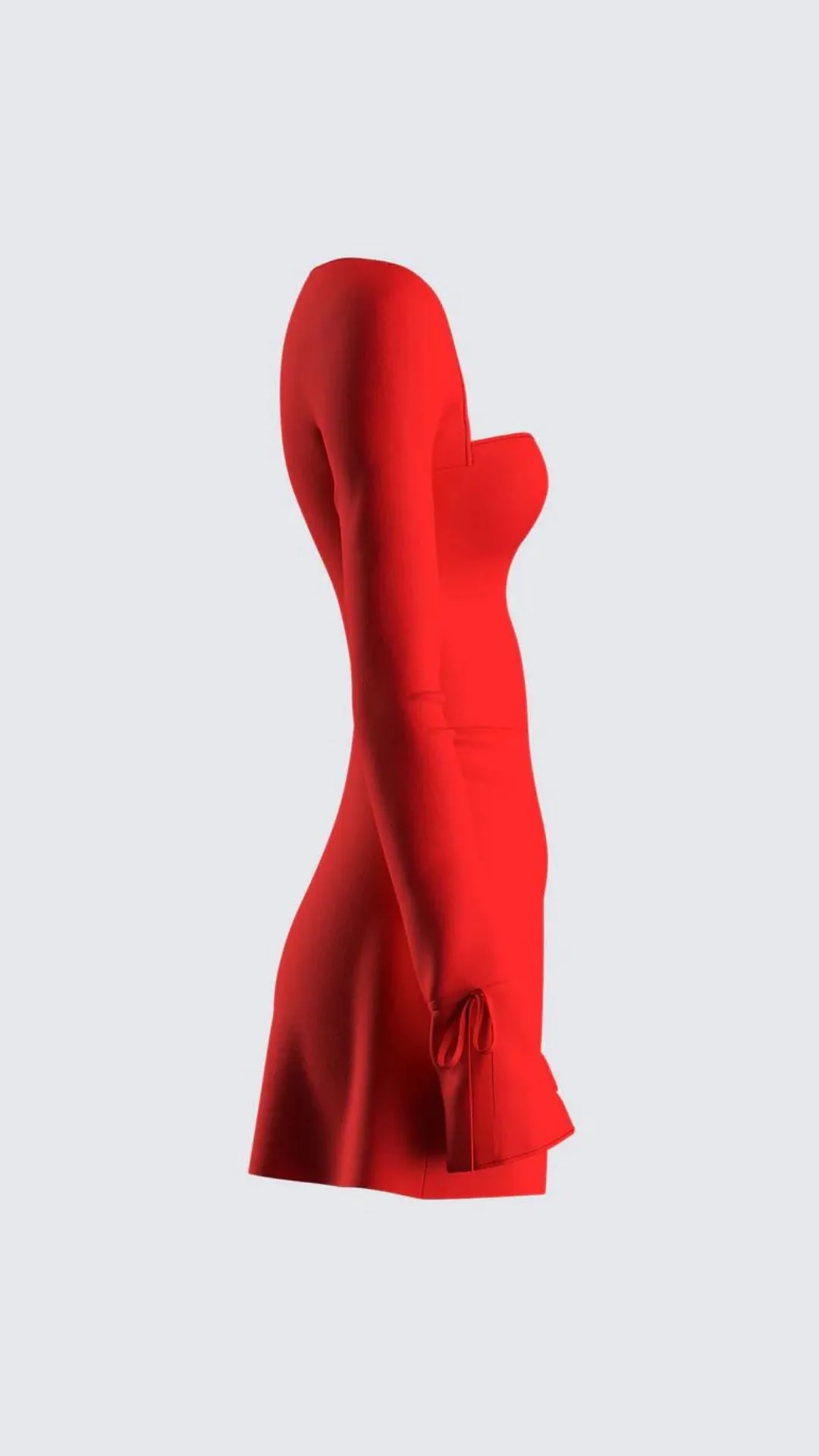Red Midi Dress