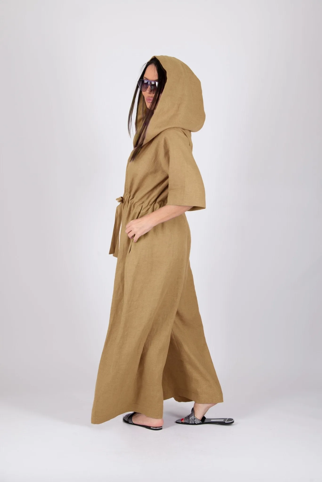 REGINA Linen Jumpsuit