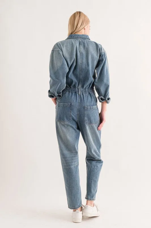 Rumi Denim Jumpsuit