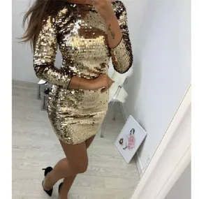 Sequins Bodycon Dress