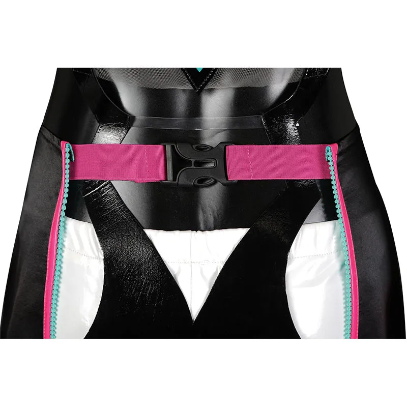 SF Juri Han Cosplay Costume Game Street Fighter Jumpsuit Outfits Halloween Party Suit