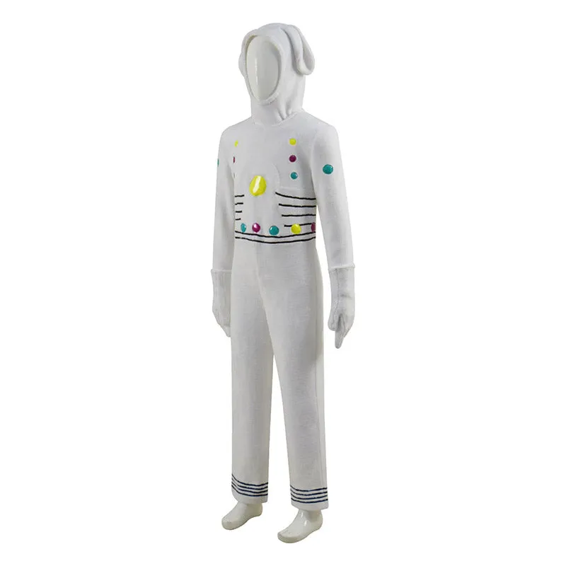 Sing 2 Gunter Cosplay Costume Kids Jumpsuit Halloween Carnival Suit