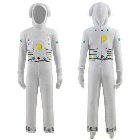 Sing 2 Gunter Cosplay Costume Kids Jumpsuit Halloween Carnival Suit