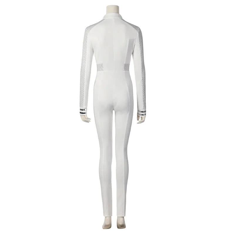 Star Trek Strange New Worlds Uniforms Cosplay White Suit Nurse Christine Chapel Jumpsuit Costume