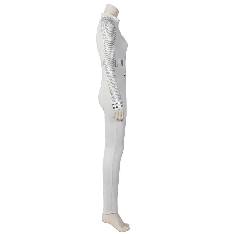 Star Trek Strange New Worlds Uniforms Cosplay White Suit Nurse Christine Chapel Jumpsuit Costume