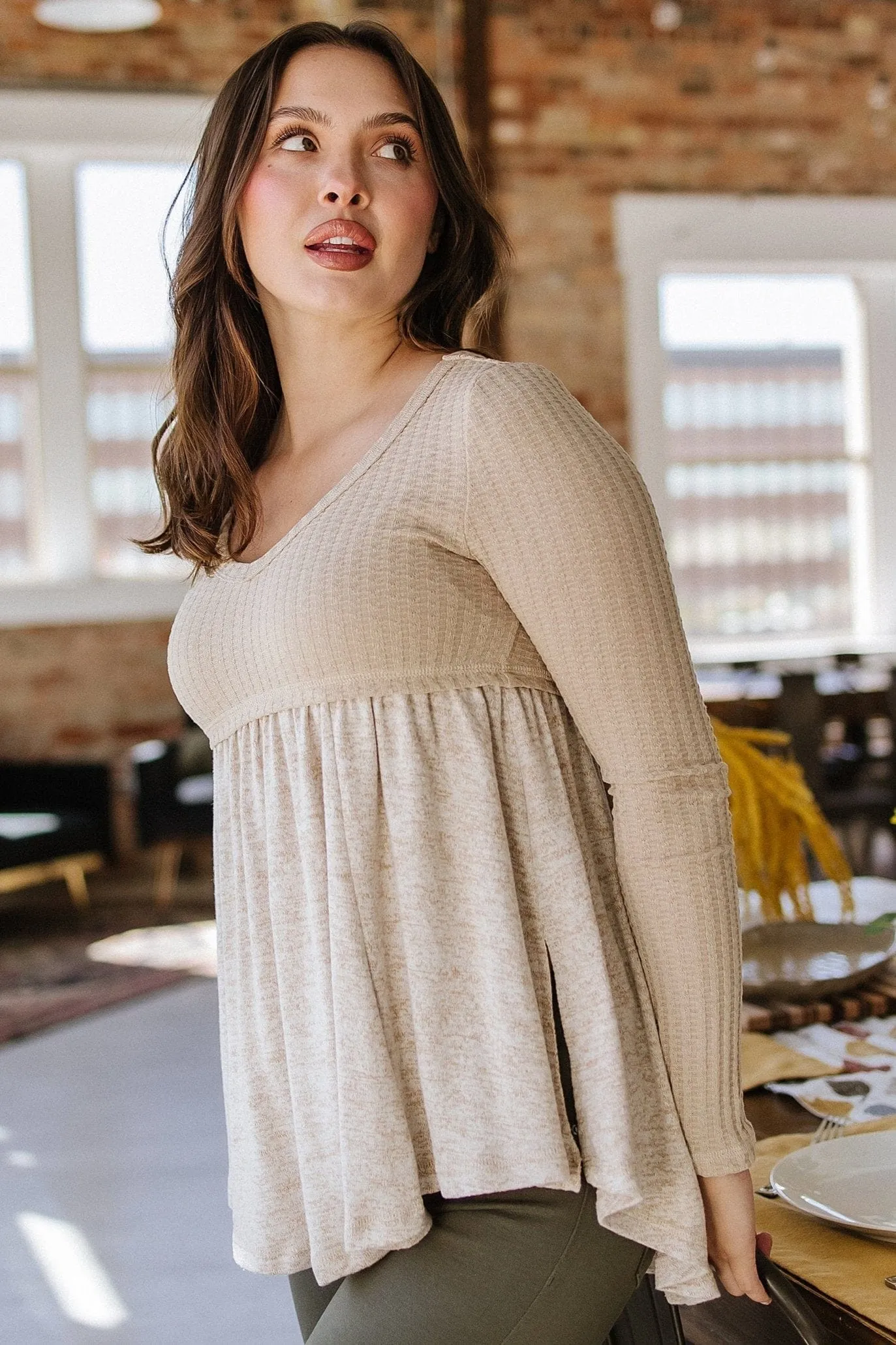 Stella Textured Flowy Tunic
