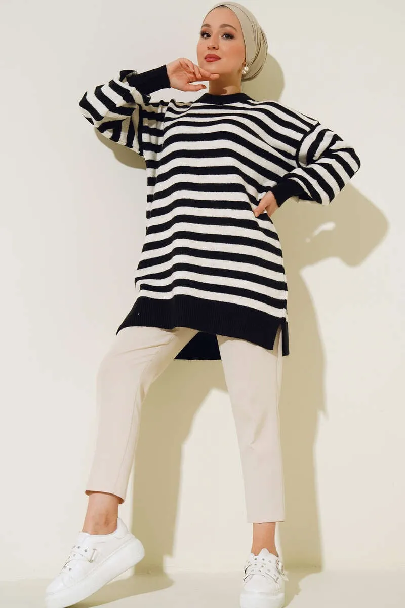 Stripes Sweater Tunic
