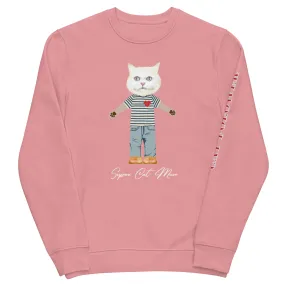 Super Cat Mum, eco sweatshirt