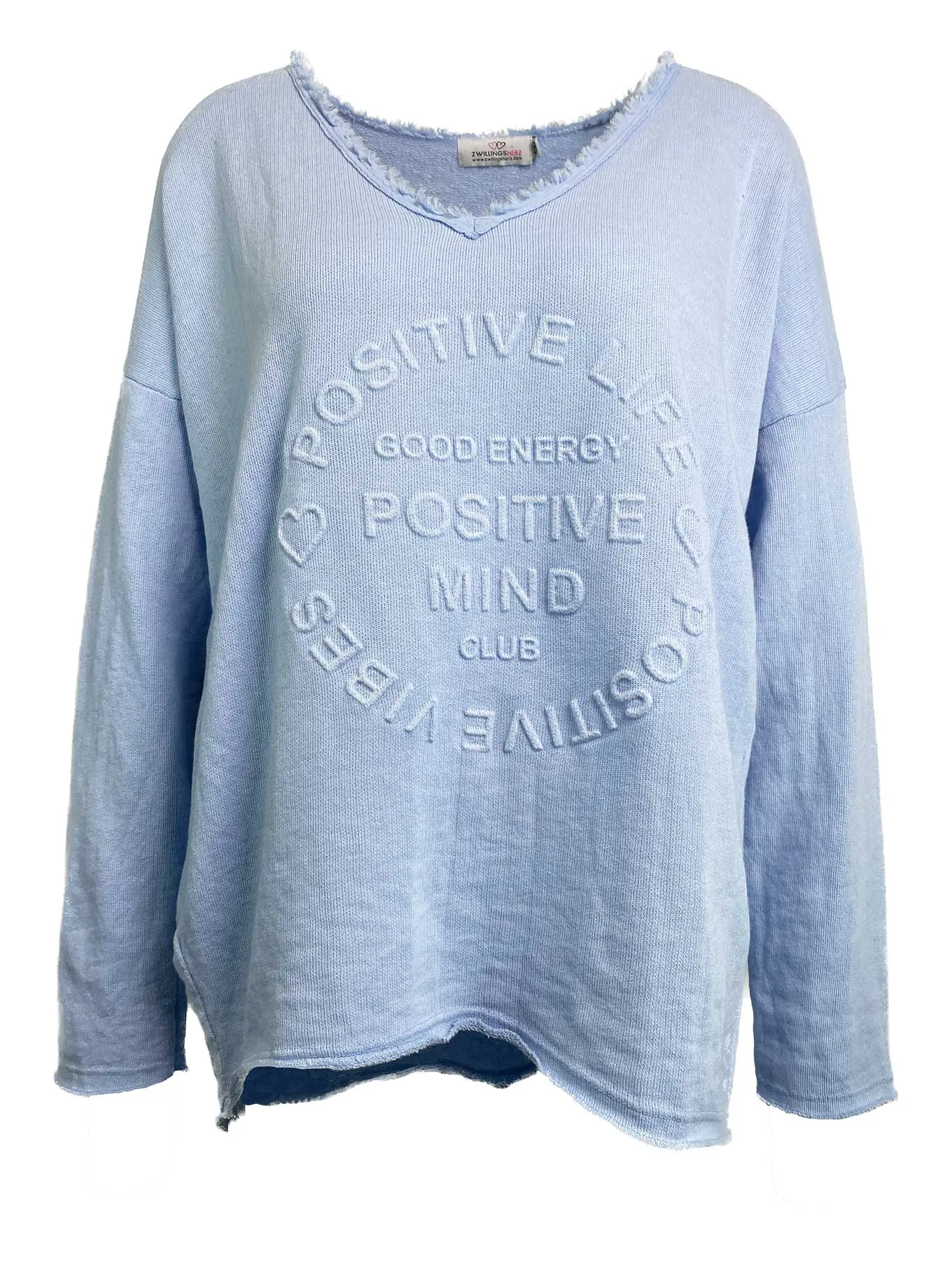 Sweatshirt Positive hellblau