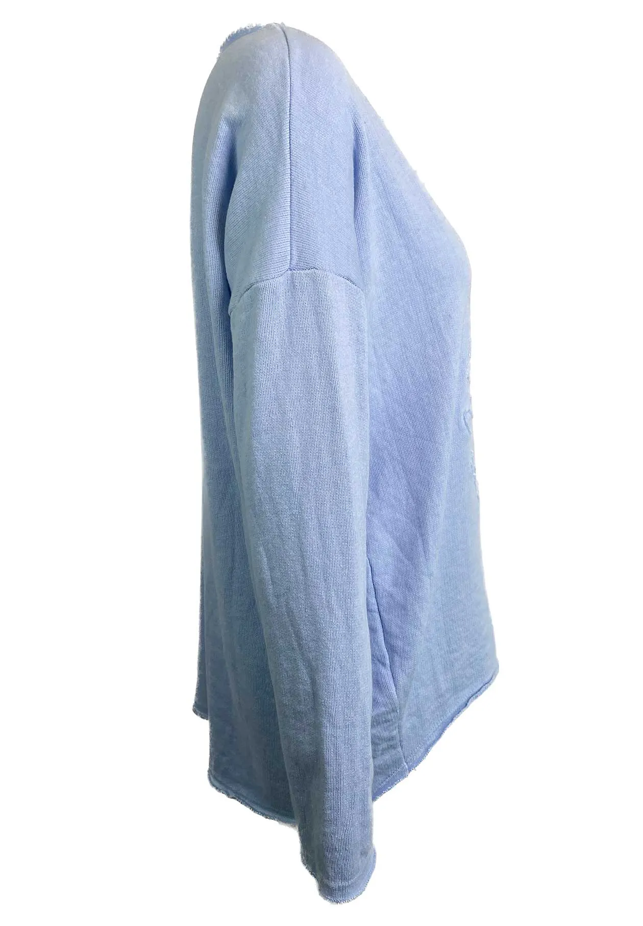 Sweatshirt Positive hellblau