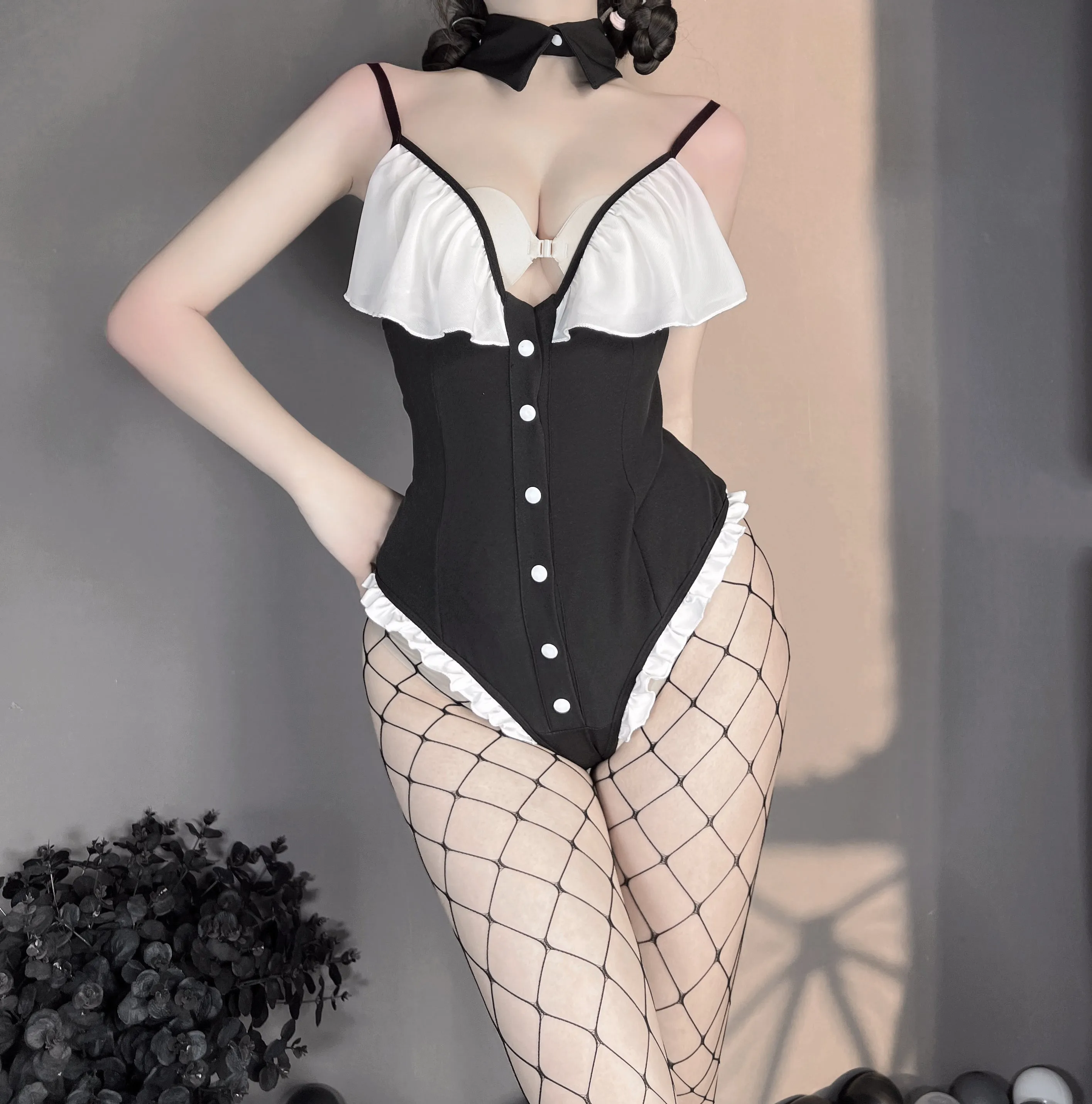 T-2507 Open crotch rabbit children servant pretend to be pure desire