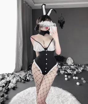 T-2507 Open crotch rabbit children servant pretend to be pure desire