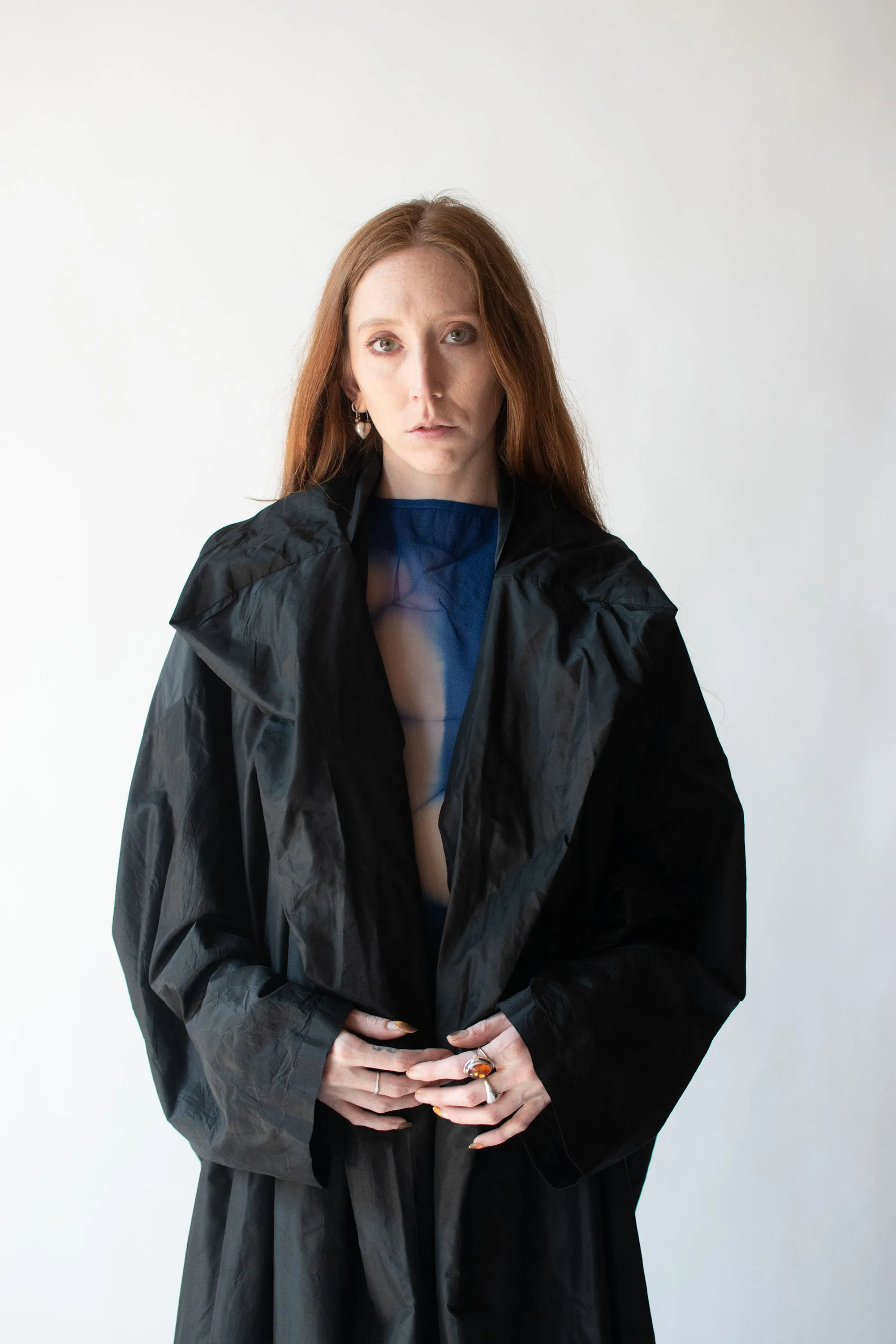 Taffeta Opera Coat | Han Feng
