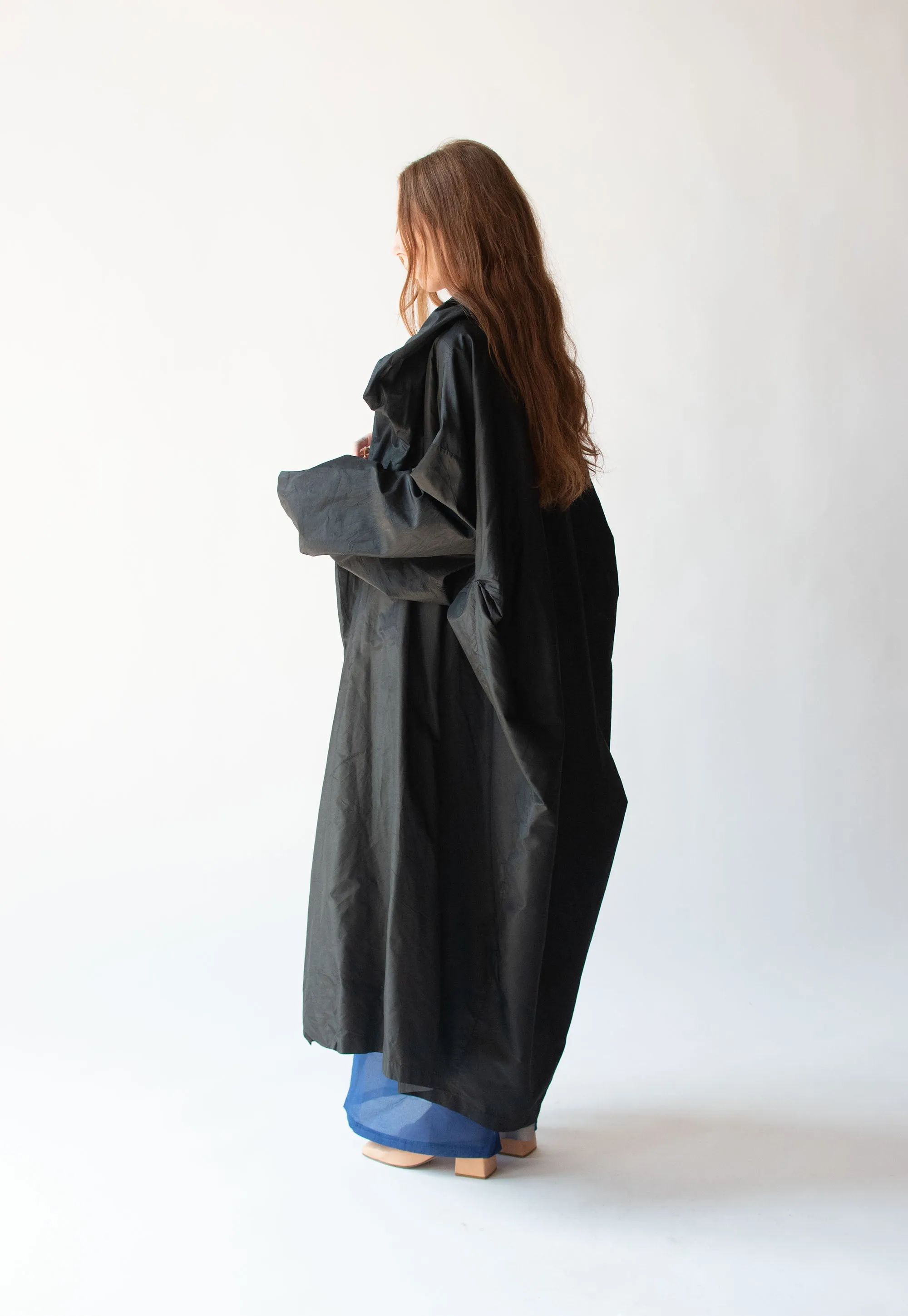 Taffeta Opera Coat | Han Feng