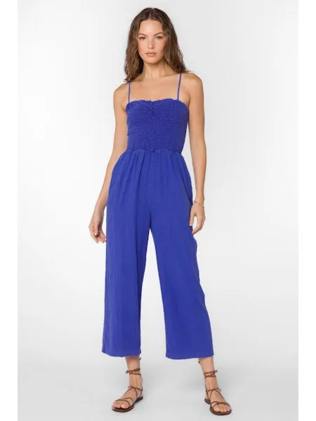 TASHA SMOCKED EMPIRE JUMPER