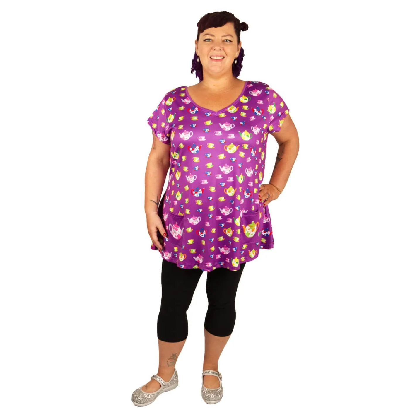 Tea Party Tunic Top