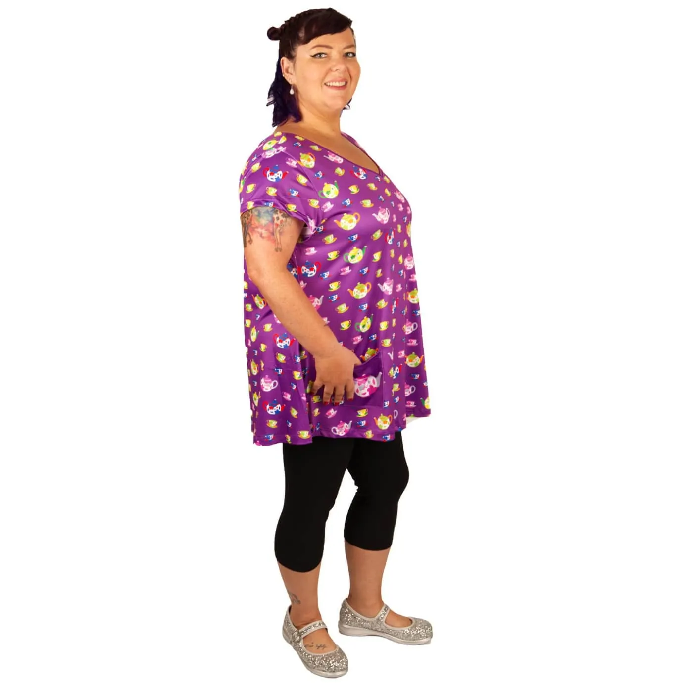 Tea Party Tunic Top